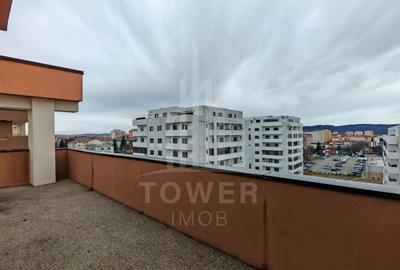 Penthouse 100 mp, terasă generoasă- vedere panoramică, compartimentare excelenta - 16