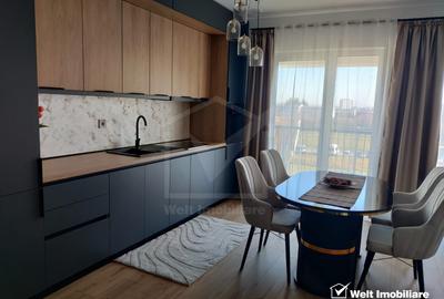 Apartament cu 2 camere semidecomandat, mobilat în Florești