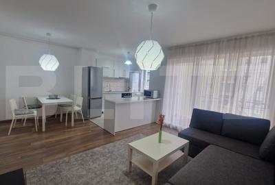 Apartament cu 2 camere decomandat, mobilat în Tractorul