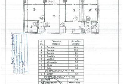 3 camere | Teiul Doamnei | Bloc din 83 | Reabilitat - 20