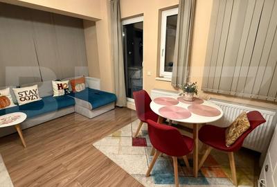 Apartament cu 2 camere semidecomandat, mobilat în Dâmbul Rotund