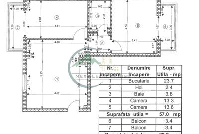 Apartament structura mare, Scriitorilor - 7