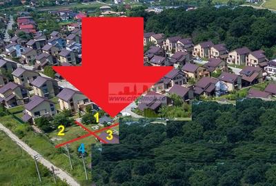 Vanzare teren pentru casa Corbeanca Ilfov cartier rezidential - 2