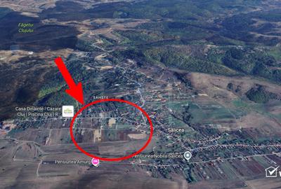 1500 mp front de 17,5 metri - Teren cu potential excelent in Salicea - 4