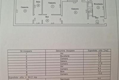 Parcul Padurice / Zona Soarelui / Apartament 3 Camere - 11