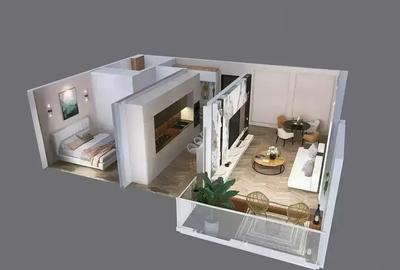 Apartament 2 camere 1 Decembrie 1918 Bucatarie 11mp / Logie / NOU - 17