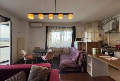 Apartament cu 2 camere semidecomandat, mobilat în Militari