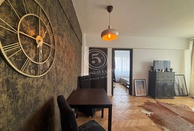 Apartament cu 2 camere semidecomandat, mobilat în Floreasca