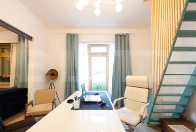 Apartament cu personalitate, tavan înalt și terasă – zona Scala Center - 11