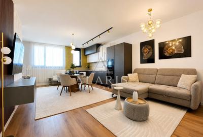 Apartament cu 2 camere semidecomandat, mobilat în Take Ionescu