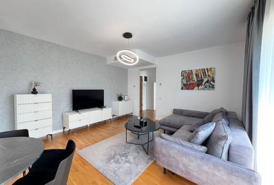 Apartament cu 2 camere decomandat, mobilat în Herăstrău