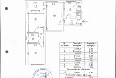 Apartament 3 camere,etaj 1/2renovat,centrala+parcare Av.Popisteanu-Ion Mihalache - 2
