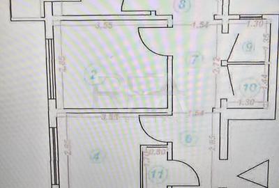 3 camere, et 7/10, bloc 1979, 74 mp-Pacii, Str Barsanesti - 10