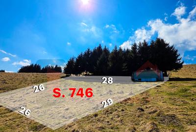 Proprietar | Teren Panoramic+PUZ + Cabana | Drumul Paltinisului |746mp - 1