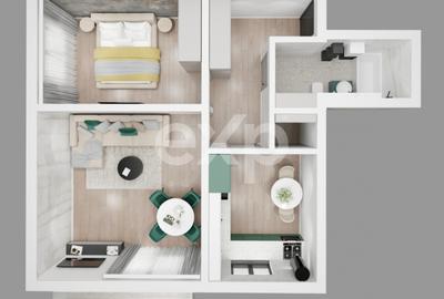 Apartament 2 camere Pitesti | Zona Stadion - 1