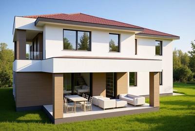 Proiect NOU!!! Casă individuală cu garaj Feleacu Cluj, 700mp teren - 3