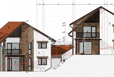 Casa cu 4 camere,  500 mp teren, garaj - 2