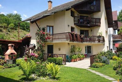 FILM!  Moieciu de Jos, Bran, pensiune in conditii apreciabile - 1