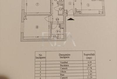 4 camere, 2/4, 82mp, bloc 1980-Gorjului - 9