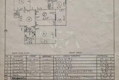 4 camere, 1/8, anvelopat, bloc 1982, 90mp-Gorjului - 14