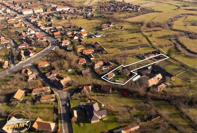 Gospodarie cu anexa, pivnita, iaz cu pesti si 2.280 mp de teren fertil Lemnia, C - 29