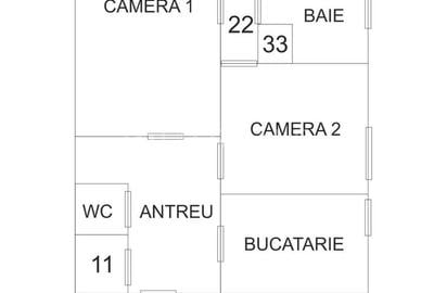 Apartament spațios cu 3 camere, decomandat – Zona 7 Noiembrie / UMFST - 8