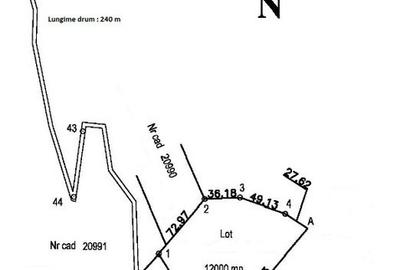Teren Azuga in apropiere de partia de ski - 3