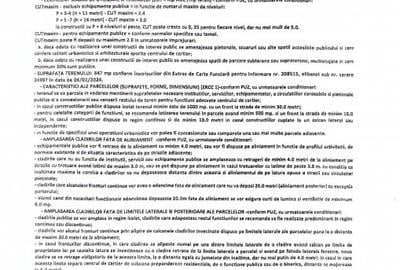 Tomis Nord – Teren 423mp deschidere 18,53m COMISION 0% - 11