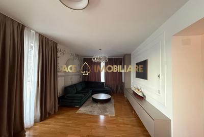 Apartament cu 3 camere semidecomandat, mobilat în Domenii