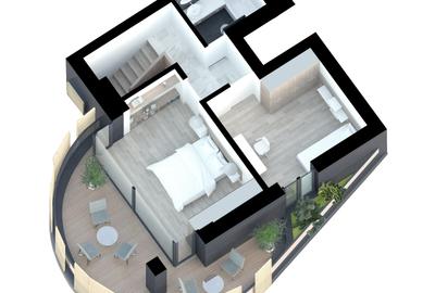 Duplex 3 camere, etajele 6-7 in bloc nou, 80 MP + 42,75 MP LOGII - 11