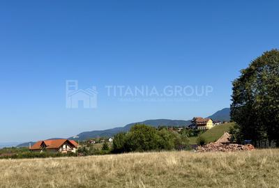 Teren intravilan parcelabil, priveliște spre munți, Sohodol, Bran - 3