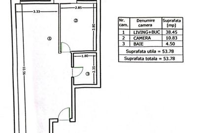 Apartament de 2 camere lux, mobilat - Dacia Eminescu - 10