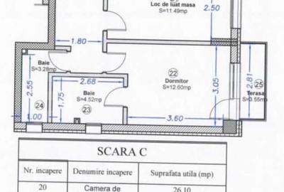 Apartament 3 camere, 58 mp, zona Torontal - 2