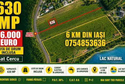 Cercu , Strada Hotarului , 3 km de cartier Visoianu , 16.000 euro - 2