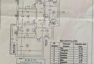 Apartament 4 camere decomandat | Str. Banat | Etaj 3/4 | - 15