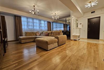 Apartament cu 3 camere semidecomandat, mobilat în Kiseleff