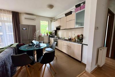 Apartament cu 2 camere semidecomandat, mobilat în Grigorescu
