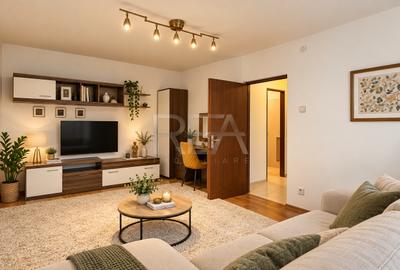 Apartament cu 2 camere decomandat, mobilat în Tineretului