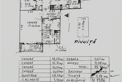 Vand ap.4 cam,finisat mediu,CT,2bai,2balcoane,izolat,Gheorgheni-Titulescu,neg - 1