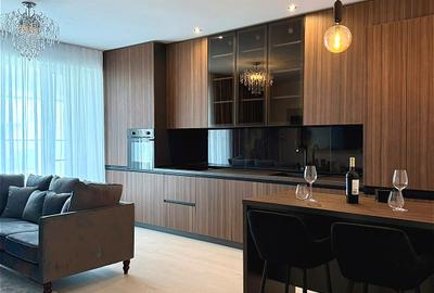 Apartament cu 2 camere semidecomandat, mobilat în Pipera