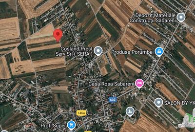 SUPER-PRET Teren 5000mp langa case in Sabareni - 2