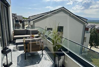 Penthouse 3 camere, intabulat, mobilat si utilat (NCL-41D-Mi) - 14