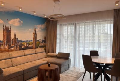 Apartament cu 2 camere decomandat, mobilat în Barbu Văcărescu