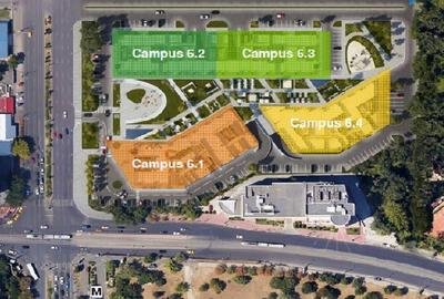 Campus 6.4, Grozavesti, 500 - 22232 mp  0% comision! - 5