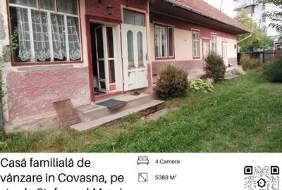 Casă familială de vânzare în Covasna, pe strada Ștefan cel Mare!