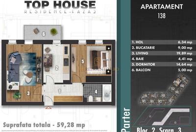 Comision 0%! Apartament 2 camere, balcon, langa parc, Bd Metalurgiei - 9