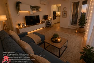 PIPERA PLAZA (Catted Pipera)-2 camere, parc privat, parcare, boxa, COMISION 0%! - 4