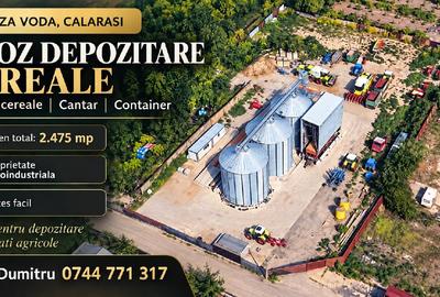Cuza Voda - Calarasi, Baza agroindustriala - SILOZURI - 1