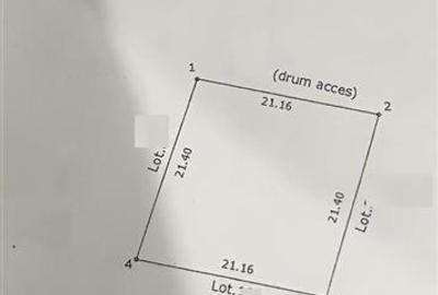 Doua terenuri intravilan de cate 450 mp, deschidere de 20m - 3