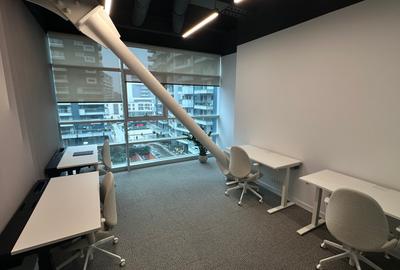 Birou privat premium (până 4 persoane, cu lumină naturală, la Supertree Pipera) - 1